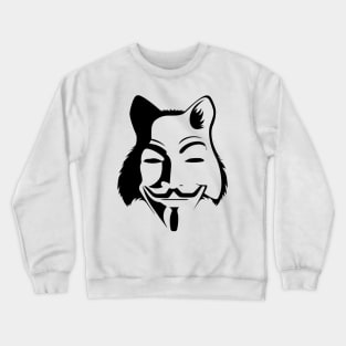 Guy Fox Mask Crewneck Sweatshirt